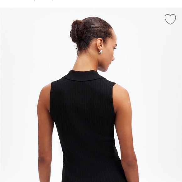 NWT Madewell The Signature Knit Button-Front Vest - Picture 3 of 8